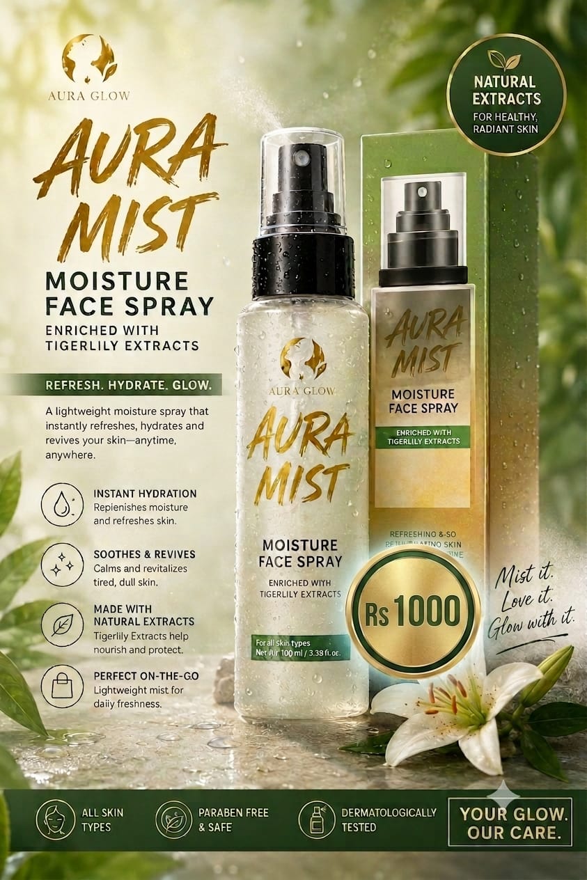 Aura Glow Aura Mist Face Spray