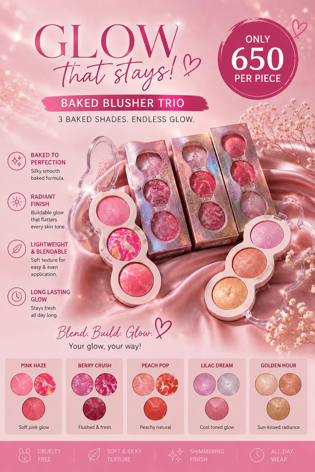 Baked Blusher Trio