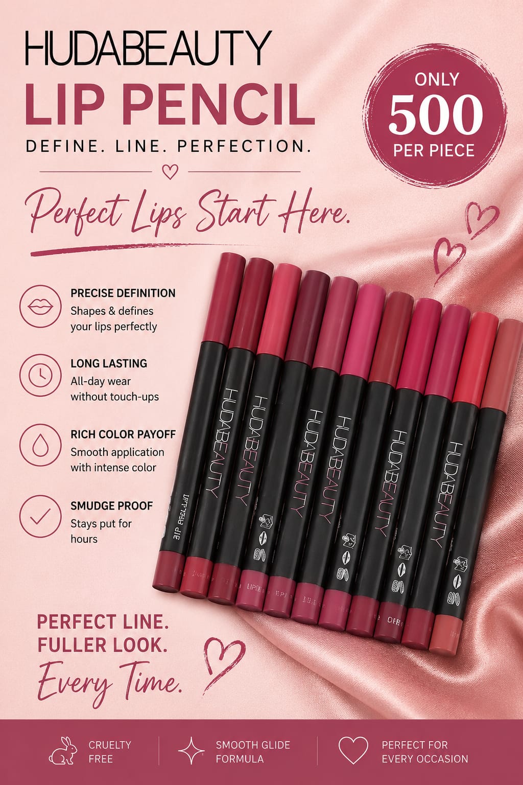 Huda Beauty Lip Pencil