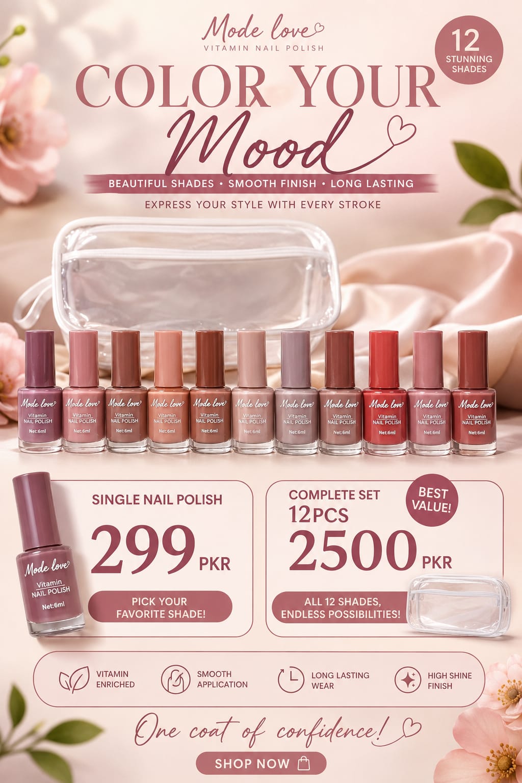 Mode Love Vitamin Nail Polish — 6ml