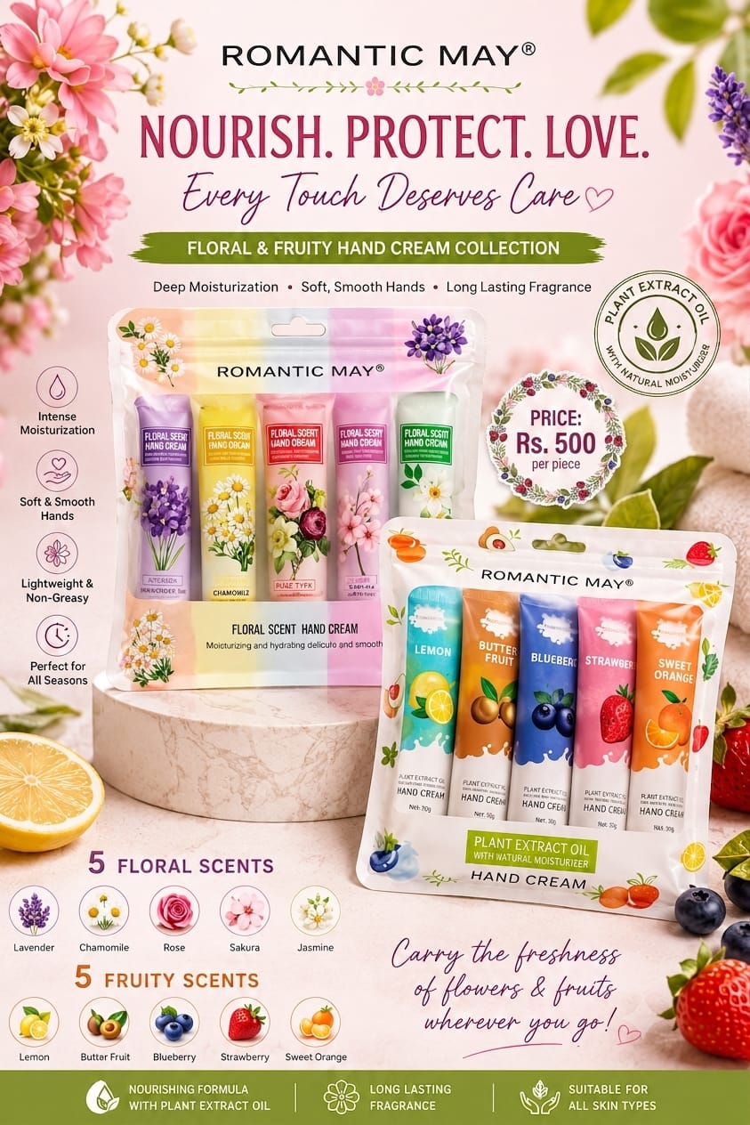 Romantic May Hand Cream Collection